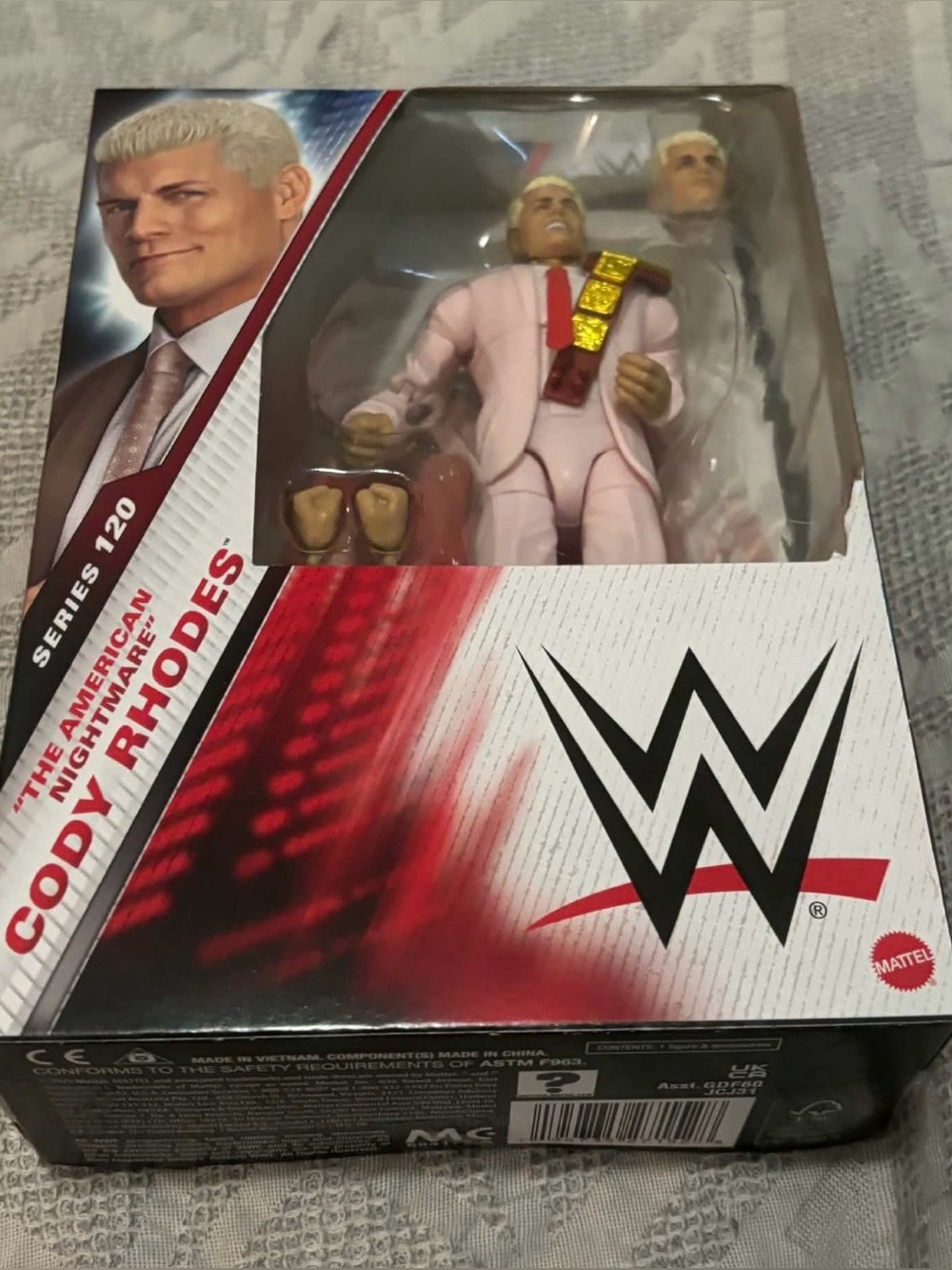 Cody Rhodes WWE Action Figure Elite Collection Series 120 Pink Suit Chase